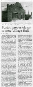 Burton: Burton moves closer to new Village Hall
